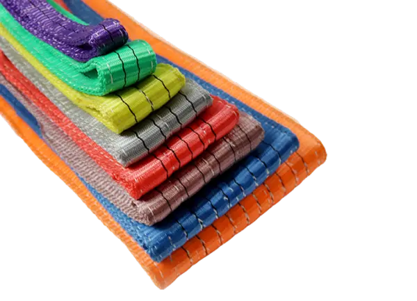 Polyester iki u&ccedil;lu tokalı d&uuml;z sapan